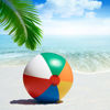 Picture of 4E's Novelty Beach Balls 3 Pack 20" Inflatable for Kids - Toys & Toddlers, Pool Games, Toy Classic Rainbow Color