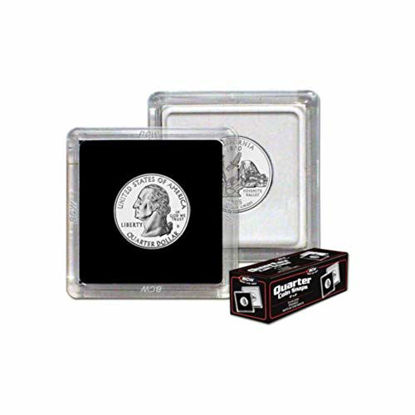 Picture of BCW 2x2 Quarter Coin Snaps - 5 ct