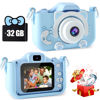 Picture of CIMELR Kids Camera Toys for 3 4 5 6 7 8 9 10 11 12 Year Old Boys/Girls, Kids Digital Camera for Toddler with Video, Christmas Birthday Festival Gifts for Kids, Selfie Camera for Kids, 32GB TF Card