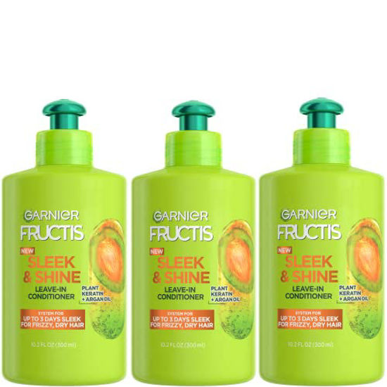 Garnier fructis sleek and shine leave in clearance conditioner