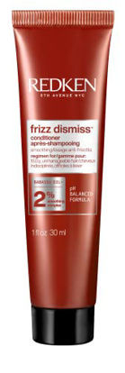 Picture of Redken Frizz Dismiss Conditioner | For Frizzy Hair | Moisturize, Detangle & Protect From Frizz | Sulfate Free | 1 Fl Oz