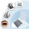 Picture of Lash Clusters 84 Pcs Cluster Lashes Individual Lashes DIY Lash Extension Lashes That Look Like Extensions Wispy Lashes Eyelash Clusters Thin Band & Soft (Cloudy 3D-Fluffy,D-8-16mix)