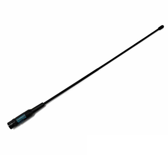 Picture of Diamond (Original) RH77CA 144/440 MHz. Dual-Band High Gain Handheld Antenna Rx: 120~900 MHz. (Gain: 440 Mhz. 2.15 dBi, Max Power: 10 Watts, Length: 15") BNC