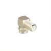 Picture of VCE 2-Pack Right Angle F-Type Coaxial RG6 Adapter