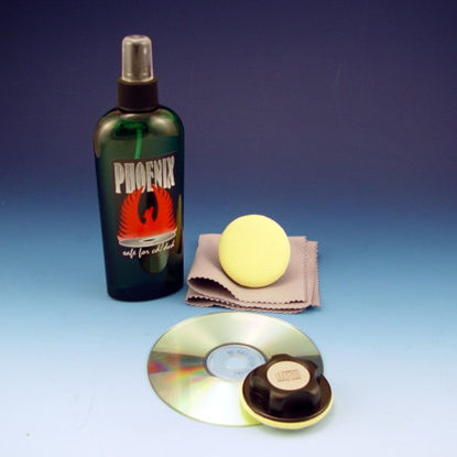 Picture of Sleeve City Phoenix CD/DVD Cleaning Kit 4 oz.