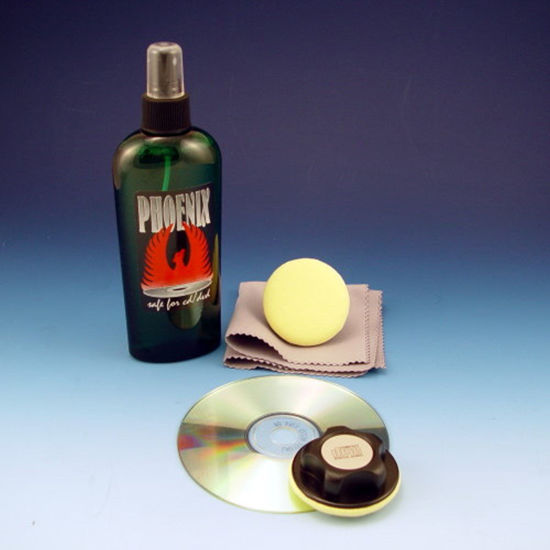 Picture of Sleeve City Phoenix CD/DVD Cleaning Kit 4 oz.