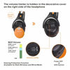 Picture of SIMOLIO Dual Channel Universal IR Car Headphones with Volume Limited, Vehicle Compatibility Listed in Q&A for Double Check, Work with Most DVD Systems, Wireless Automotive Headphones for Kids Car Trip