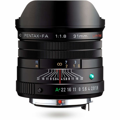 Picture of Pentax HD 31mmF1.8 Limited Black Limited Lens Wide-Angle Prime Lens [F1.8 Large Aperture Lens] [High-Performance HD Coating] [SP Coating] [Round-Shaped Diaphragm] [Machined Aluminum Body ] (20210)