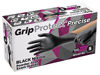 Picture of GripProtect® Precise Black Nitrile Exam Gloves | 4 Mil | Chemo-Rated | Food, Home, Hospital, Law Enforcement, Tattoo | (Small, 100)