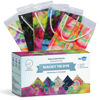 Picture of WECARE Disposable Face Mask Individually Wrapped - 50 Pack, Assorted Wacky Tie Dye Masks - 3 Ply