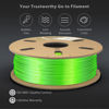 Picture of Duramic 3D Shiny Silk PLA Filament 1.75mm Neon Green, Shiny Neon Green PLA Filament Dimensional Accuracy +/- 0.05 mm 1kg Spool(2.2 lbs)