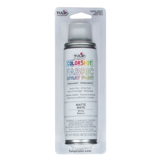 Picture of Tulip ColorShot Instant Fabric Spray Color 3oz. White