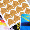 Picture of 360 Count Self-Adhesive Acid Free Photo Corners for Scrapbooks Memory Books (Gold-Black-Kraft)