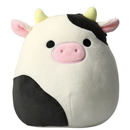 Picture of Squishmallows Official Kellytoy Plush 7.5 Inch Squishy Stuffed Toy Animal (Connor Cow)