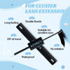 Picture of KevKev Lash Bond & Bond Mascara Brush Black Glue and Mini Brush Clear Glue Dual Sided Bond Long Lasting for 72 Hours Strong Hold Waterproof 2 IN 1 Glue Easy to Apply