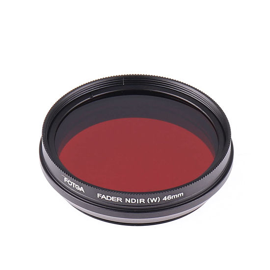 Picture of Foto4easy 46mm Infared Filter,Adjustable 530nm to 750nm Infrared X-Ray IR Filter for DSLR Camera Lens