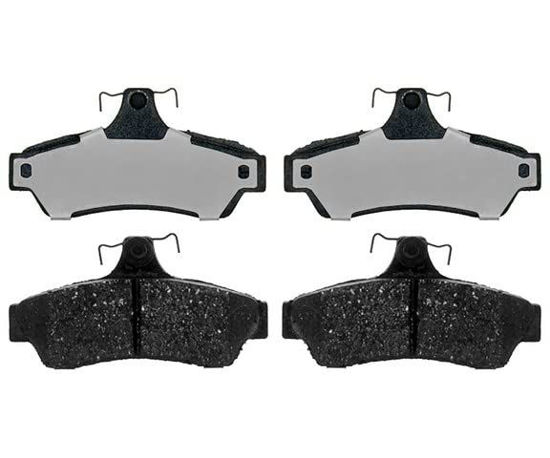 Picture of Premium Raybestos Element3 EHT™ Replacement Rear Brake Pad Set for Select 2004-2006 Pontiac GTO Model Years (EHT1048)