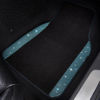 Picture of CAR PASS Bling Rhinestones Diamond Waterproof Car Floor Mat, Crystal Sparkly Shining Glitter Carpet, Anti-Slip PVC Heel Pad, Universal for Interior Auto SUV,Sedan,Van,4pcs Girly Women(Mint&Teal)