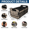 Picture of Deosk Car Trunk Organzier for suv,Car Organziers and Storage with 6 Big Pocket,Car Accessories for Women/Men 50L Waterproof Polyester Trunk Organzier for Car/SUV/Minivan/Truck(Medium,Leopard print)