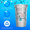 Picture of Ball Aluminum Cup Recyclable Party Cups, Summer Celebration Design, 20 oz. Cup, 30 Cups Per Pack