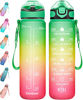 Picture of Enerbone 32 oz Water Bottle with Times to Drink and Straw, Motivational Drinking Water Bottles with Carrying Strap, Leakproof BPA & Toxic Free, Ensure You Drink Enough Water for Fitness Gym Outdoor