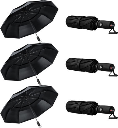 Picture of Repel Umbrella The Original Portable Travel Umbrella - Umbrellas for Rain Windproof, Strong Compact Umbrella for Wind and Rain, Perfect Car Umbrella, Backpack, and On-the-Go