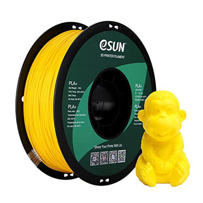 GetUSCart- eSUN PLA+ Filament 1.75mm, 3D Printer Filament PLA Plus,  Dimensional Accuracy +/- 0.03mm, 1KG Spool (2.2 LBS) 3D Printing Filament  for 3D Printers, Beige