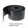 Picture of TORRAMI Neoprene Material Rubber Sheet Roll 1/8 (.125) inch T X 4 inch W X 10 Feet, DIY Gaskets for Sealing,Protection, Abrasion, Supports, Leveling, Bumpers