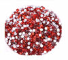 Picture of Jollin Glue Fix Flatback Rhinestones Glass Diamantes Gems for Nail Art (ss12 1440pcs, Siam)