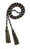 Picture of Graduation Honor Cord - Navy/Old Gold - Every School Color Available - Made in USA - by Tassel Depot