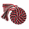 Picture of GraduationMall Graduation Honor Cord 68" BlackRedWhite