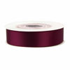 Picture of VATIN 7/8 inch Double Faced Polyester Satin Ribbon Burgundy -Continuous 25 Yard Spool, Perfect for Wedding Decor, Wreath, Baby Shower,Gift Package Wrapping and Other Projects