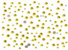 Picture of Bymitel 7200 Pieces 6 Mixed Sizes Glue Fix on  Glass Rhinestones Round Crystal Gems Flatback for DIY Jewelry Making with one Picking Pen (6-Sizes 7200PCS, Citrine)