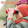 Picture of Kids Binoculars Shock Proof Toy Binoculars Set for Age 3-12 Years Old Boys Girls Bird Watching Educational Learning Hunting Hiking Birthday Presents