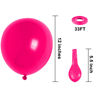 Picture of Hot Pink Latex Party Balloons - 50 Pack 12 inch Helium Matte Pink Balloons for Wedding Baby Shower Birthday Princess Theme Party Decorations