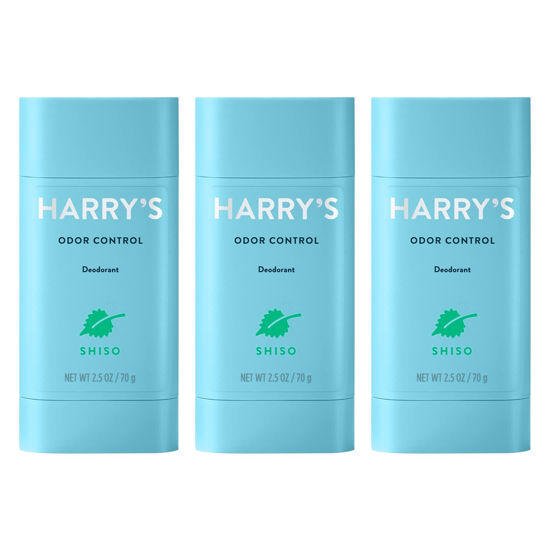 Picture of Harry's Men's Deodorant - Odor Control Deodorant - Aluminum-Free - Shiso (3 Count)