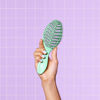 Picture of Wet Brush Speed Dry Hair Brush, Green - Go Green Detangler - Vented Design & Ultra Soft HeatFlex Bristles - Ergonomic Handle Manages Tangle & Uncontrollable Hair - Pain-Free Hair Accessories