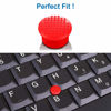 Picture of MMOBIEL 5 PCS Rubber TrackPoint Keyboard Mouse Red Cap with Soft Dome and Rim Laptop Pointer for Lenovo ThinkPad X / T / E / / L / P / Yoga Series