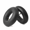 Picture of 4.10/3.50-4 Heavy Duty Replacement Inner Tube with TR-87 Bent Valve Stem (2-Pack) - for Wheelbarrows, Mowers, Hand Trucks and More 3.50-4 Tire