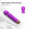 Picture of SENDRY Mini Cordless Massager - Smallest and Strongest 160 Vibration Modes - Handheld Wireless Waterproof Mute Rechargeable Personal Massager (Purple)