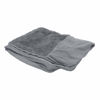 Picture of Furhaven Replacement Pet Bed Cover - Sofa-Style Plush Fur and Suede Couch Washable Dog Bed Cover, Gray, Small