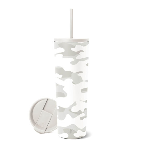 GetUSCart- Simple Modern Classic Insulated Tumbler with Straw and