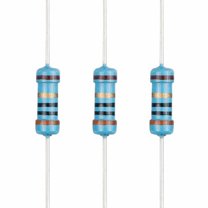 Picture of EDGELEC 100pcs 30 ohm Resistor 1/2w (0.5Watt) ±1% Tolerance Metal Film Fixed Resistor, Multiple Values of Resistance Optional