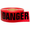 Picture of PS DIRECT PRODUCTS: Heavy Duty Danger Tape - 3 inch x 1000 feet - Stark Red w/Bold Black Legend for Best Readability - Maximum Visibility - Designed for Danger/Hazardous Areas