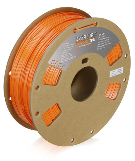 Flexible Polyurethane TPU Filament - Dark Orange - 1.75mm –