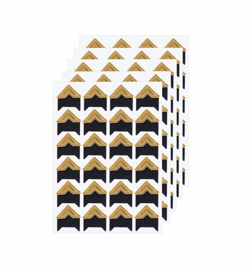 Picture of 360 Count Self-Adhesive Acid Free Photo Corners for Scrapbooks Memory Books (Gold)