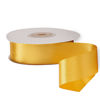 Picture of Solid Color Double Faced Gold Satin Ribbon 1-1/2" X 50 Yards, Ribbons Perfect for Crafts, Wedding Decor, Bow Making, Sewing, Gift Package Wrapping and More