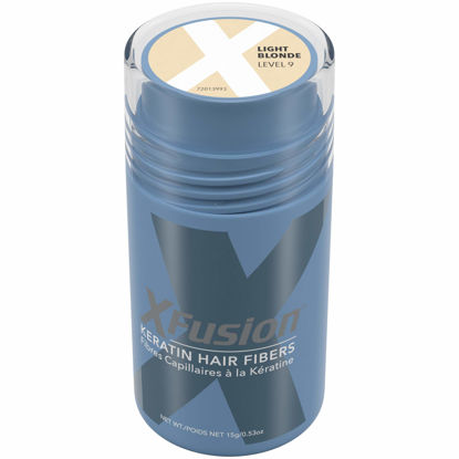 Picture of XFusion Keratin Hair Fibers - Light Blonde (15g)