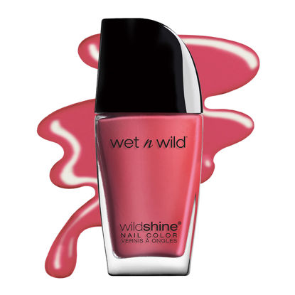 Picture of wet n wild Wild Shine Nail Polish, Pink Lavender Crème, Nail Color