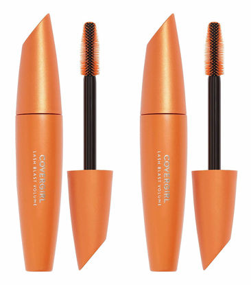 Picture of Covergirl LashBlast Volume Waterproof Mascara, Black Brown, 0.44 Fl Oz, Pack of 2 (Packaging May Vary)